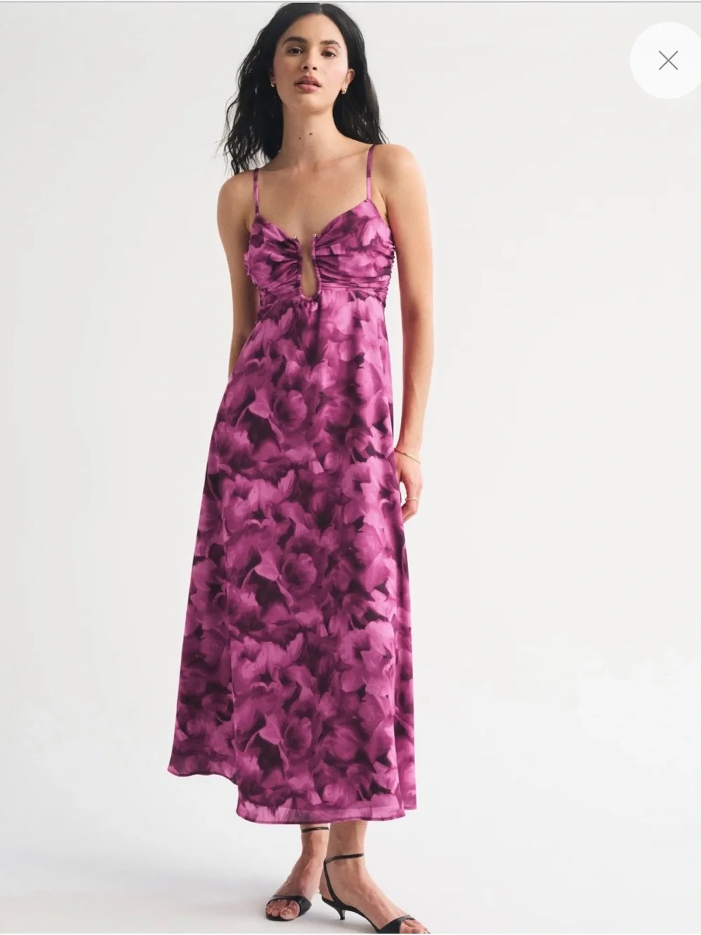 Abercrombie Women's Bra-Free Hardware Maxi Dress - size small - Picture 1 of 3